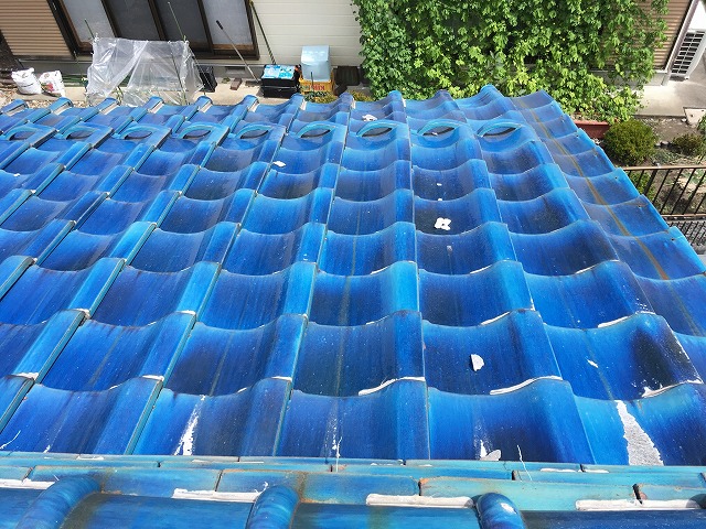 現地調査におうかがいした屋根